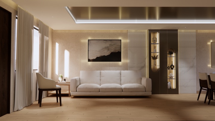 Casa habitación · Sala, comedor y baños · Villahermosa