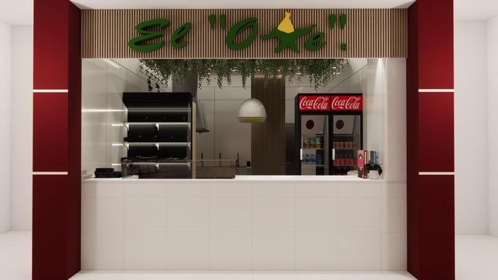 El "Ote" · Local de esquites en plaza comercial