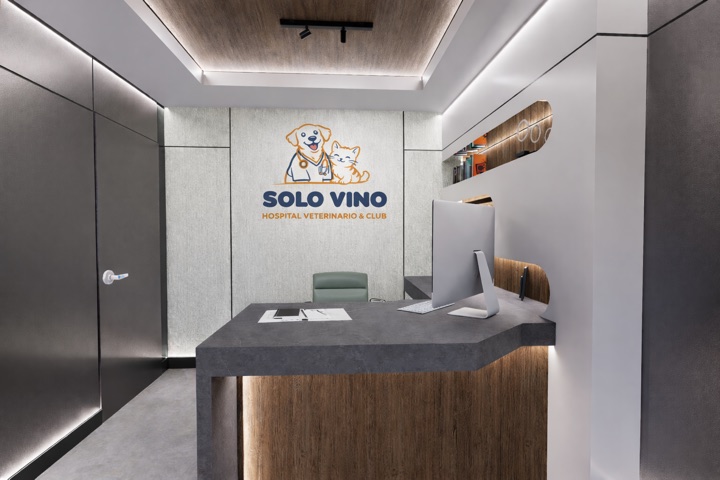Oficina de dirección · Solo Vino Hospital Veterinario & Club