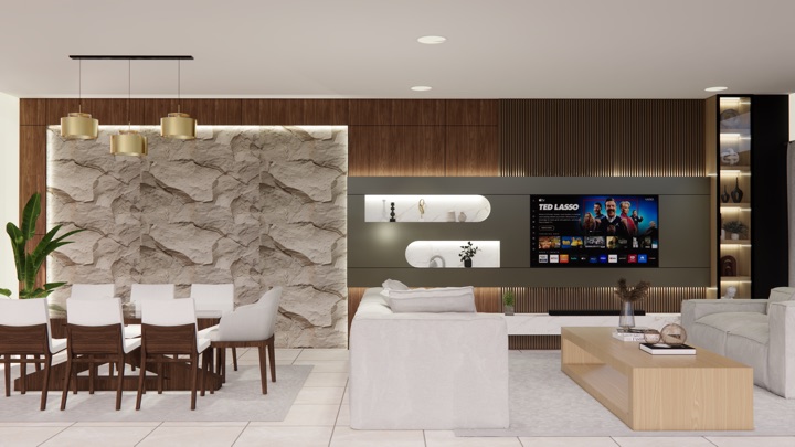Sala-comedor residencial · Villahermosa